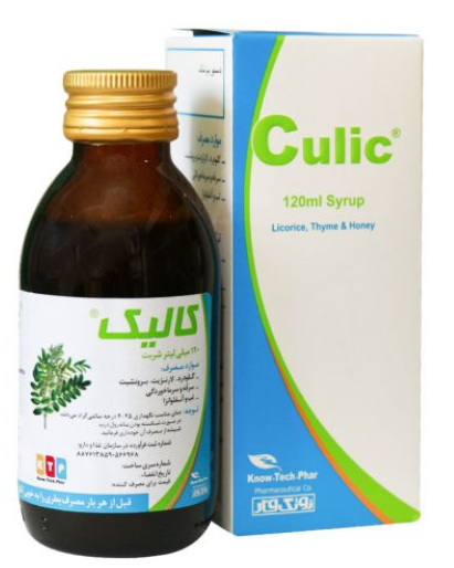 شربت گیاهی کالیک 120 میلی لیتر نو تک فار