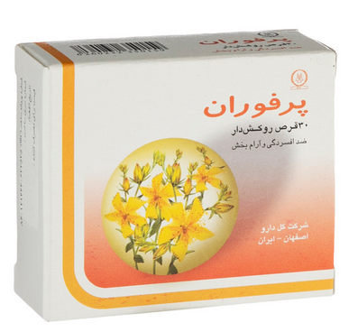 قرص گیاهی پرفوران 30 عددی گل دارو